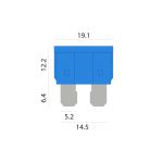 FUSIBILE SERIE A 15A