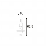 LAMPADA 12V H1 ULTRA WHITE EVO