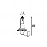 LAMPADA 12V STANDARD H12