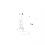 LAMPADA 12V HB3 XENON LOOK