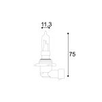 LAMPADA 12V HIR2