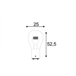 LAMPADA AUSILIARIA 12V P21/4W