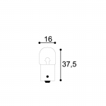 LAMPADA AUSILIARIA 12V R10W