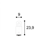 LAMPADA AUSILIARIA T2W