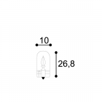 LAMPADA AUSILIARIA 12V W3W