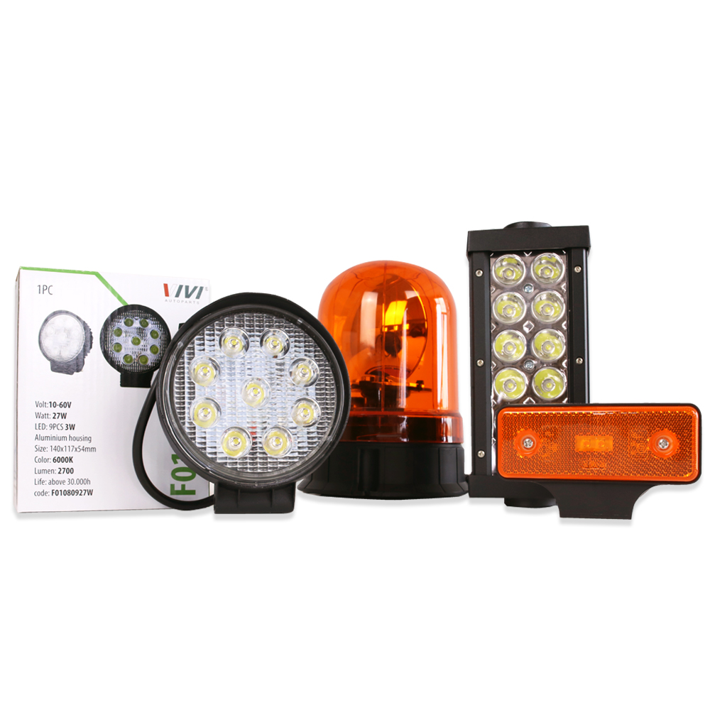 illuminazione led, luci rotanti, segnalazione d'ingombro, barre led per fuoristrada