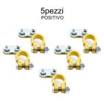 MORSETTO PIASTRINA POSITIVO 5 PZ