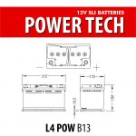 BATTERIA POWER L4