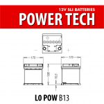 BATTERIA POWER L0 IDROMETRO