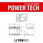 BATTERIA POWER L2