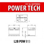 BATTERIA POWER L2B