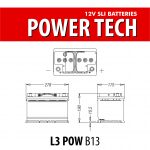 BATTERIA POWER L3