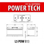 BATTERIA POWER L5