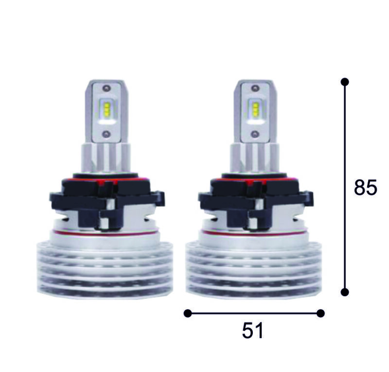 H7 KIT LED PER VW - 9/32V 20W 6000LM 6500K HELLA