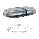 MINI WARNING LED BAR 72 LED 12/24V 310x159x75mm 42